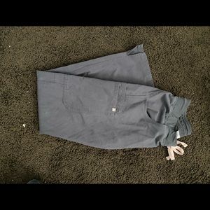 Figs Casma top XXS & Kade pants XS (Charcoal)